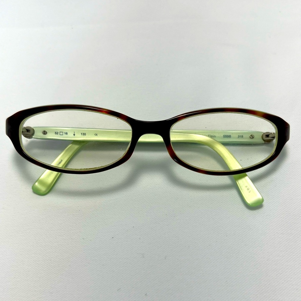 Calvin Klein Tortoise Eyeglasses - Frames Only